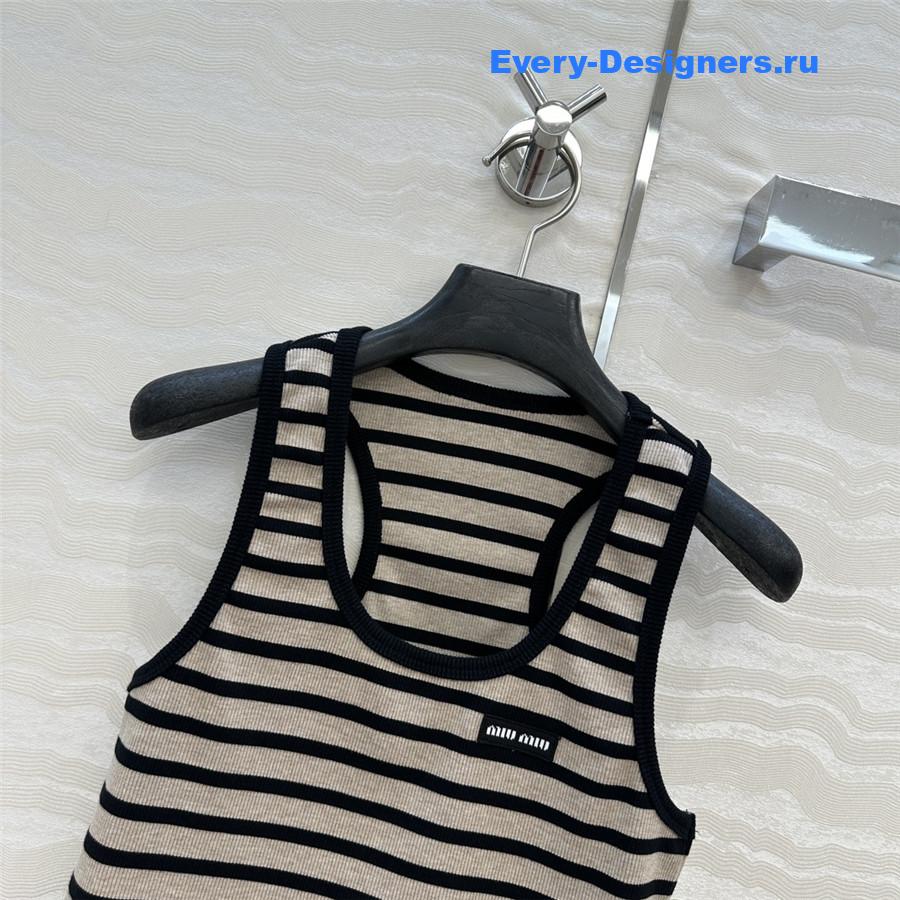 Miu Miu Women’s Black Tank Top