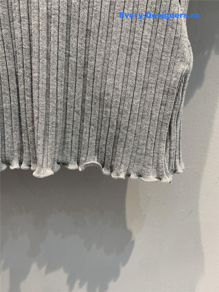 F**di grey polo shirt