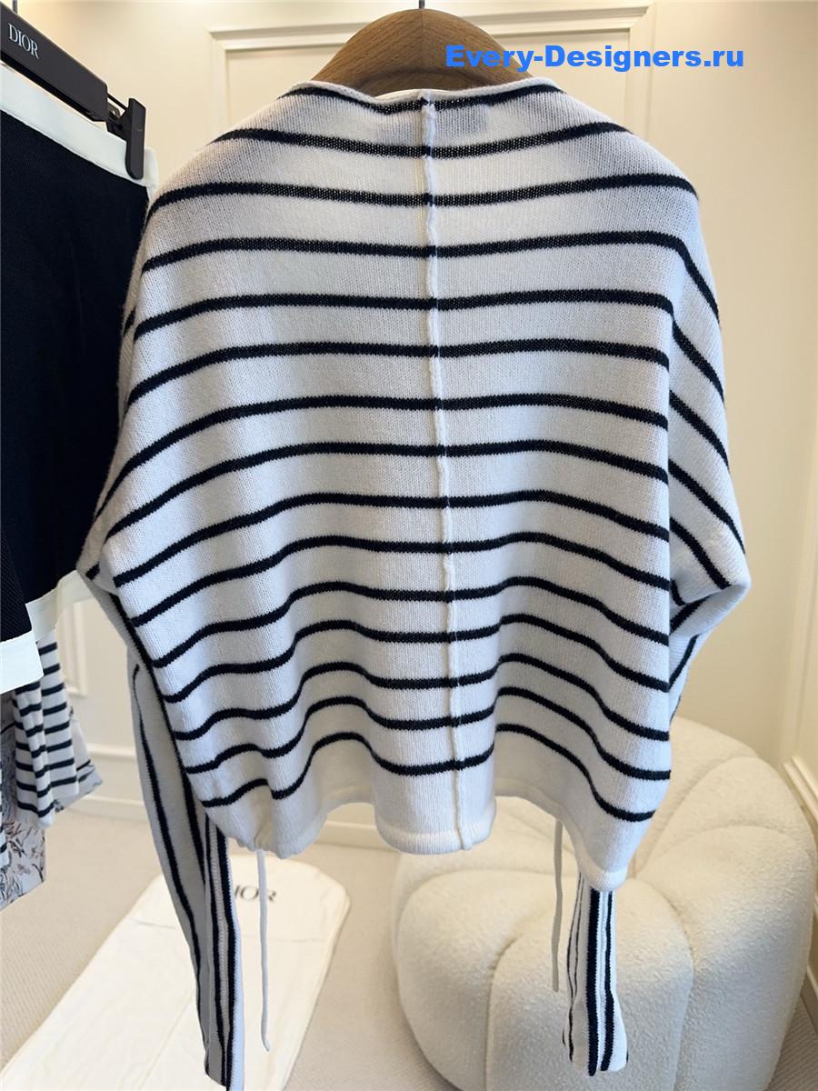 D10r striped wool sweater