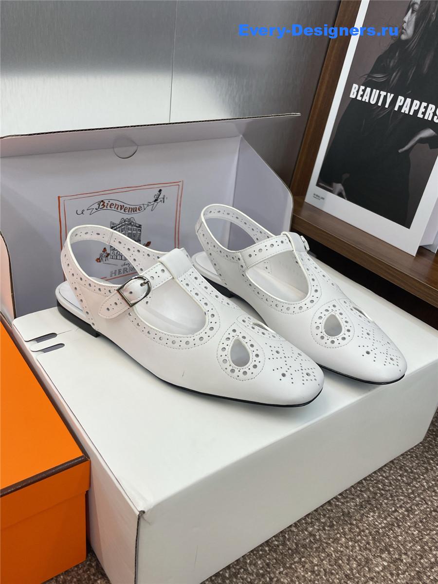 H**me5 kim white slingback heels