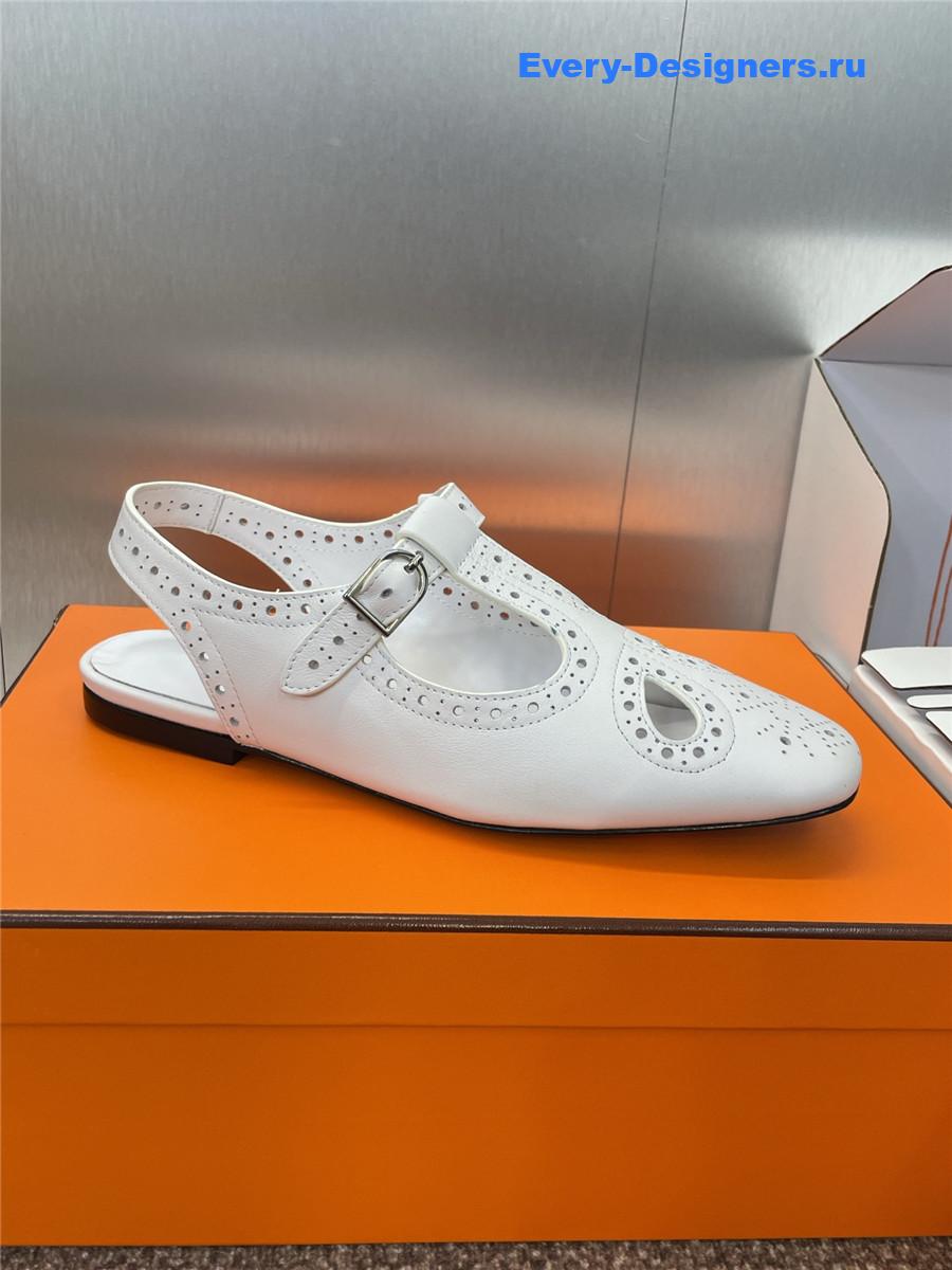 H**me5 kim white slingback heels