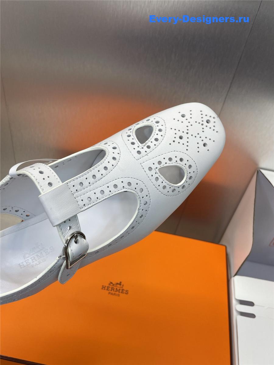 H**me5 kim white slingback heels