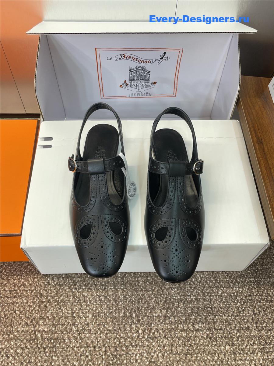 H**me5 kim black slingback heels