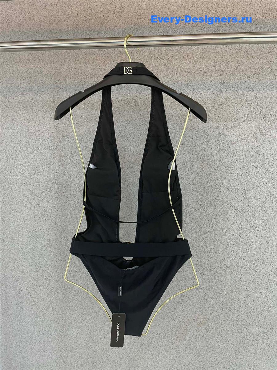 Dolce & Gabbana Logo Swimsuit