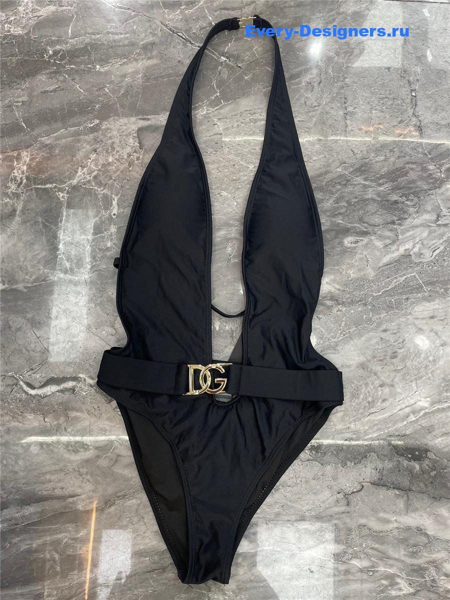 Dolce & Gabbana Logo Swimsuit
