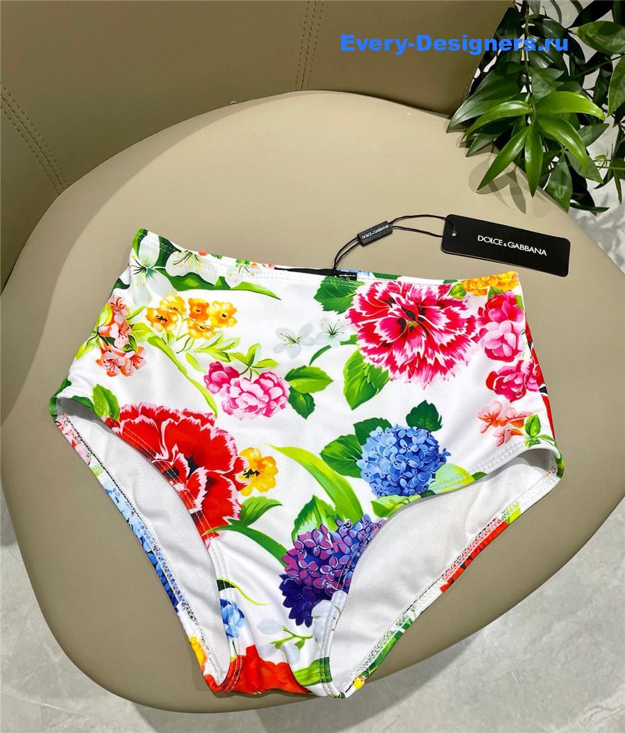 Dolce & Gabbana Patchwork Swimsuit