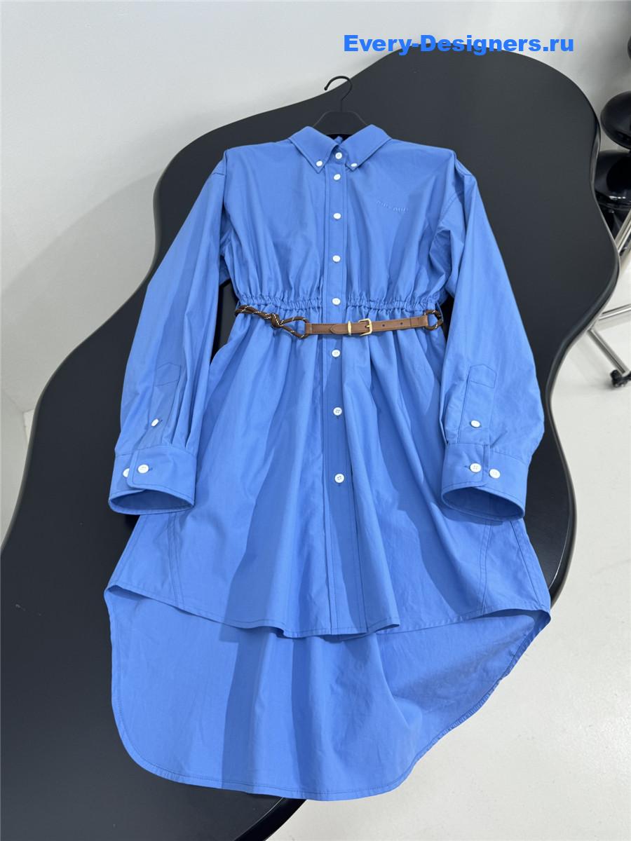 Miu Miu Periwinkle Blue Dress