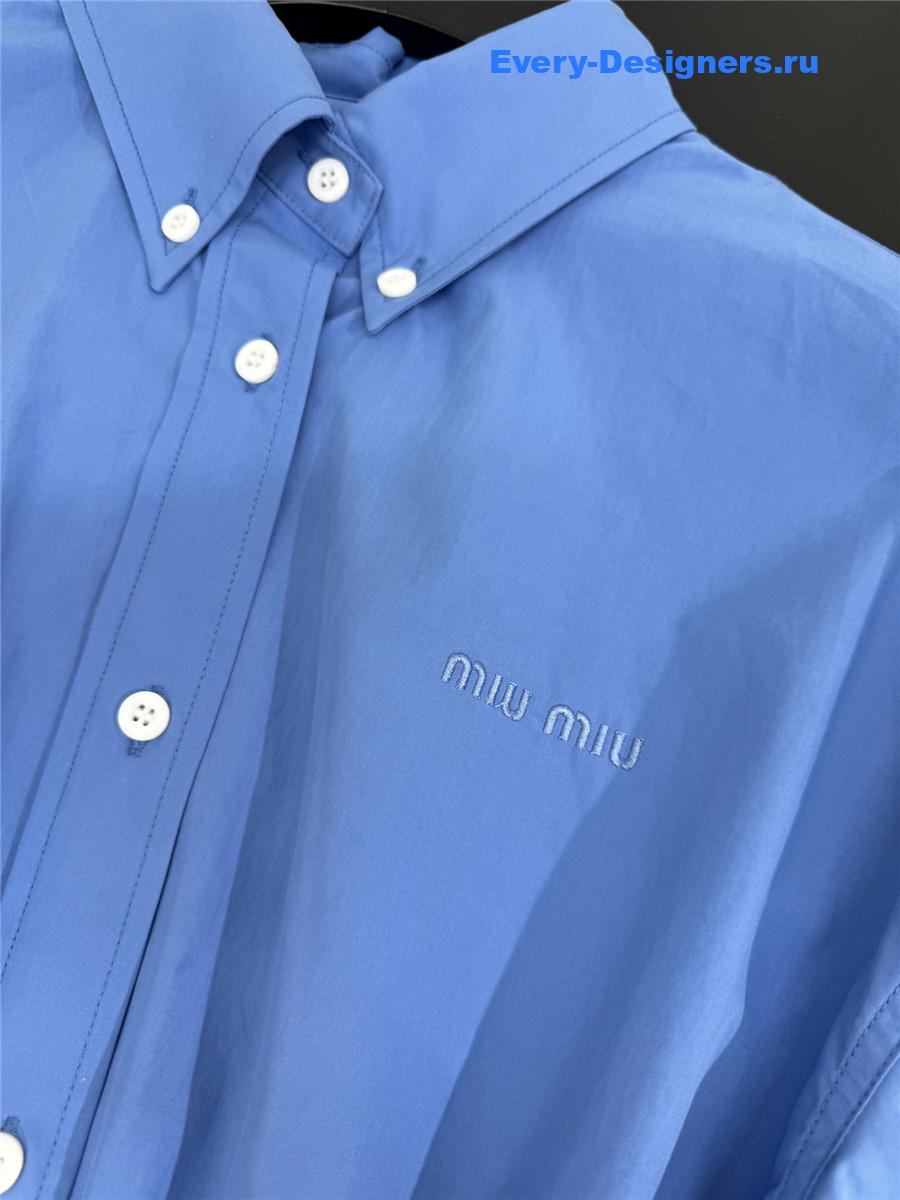 Miu Miu Periwinkle Blue Dress