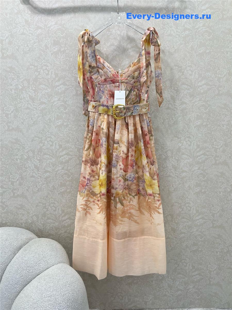 Zimm Dawning Brown Dress