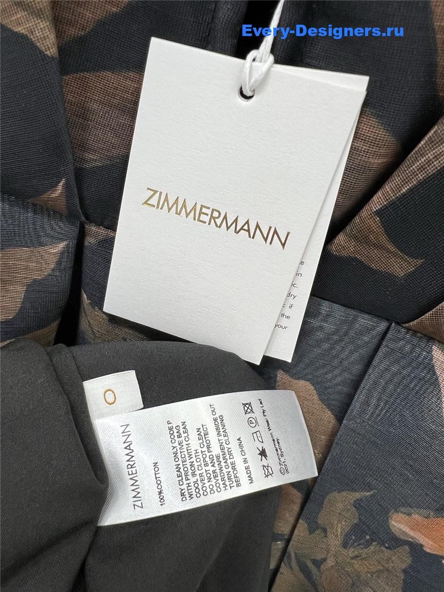 Zimm Illuminate Strapless Dress