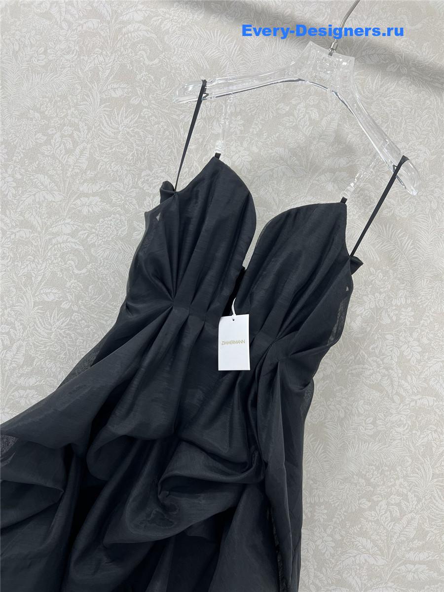 Zimm Illuminate Black Mini Dress