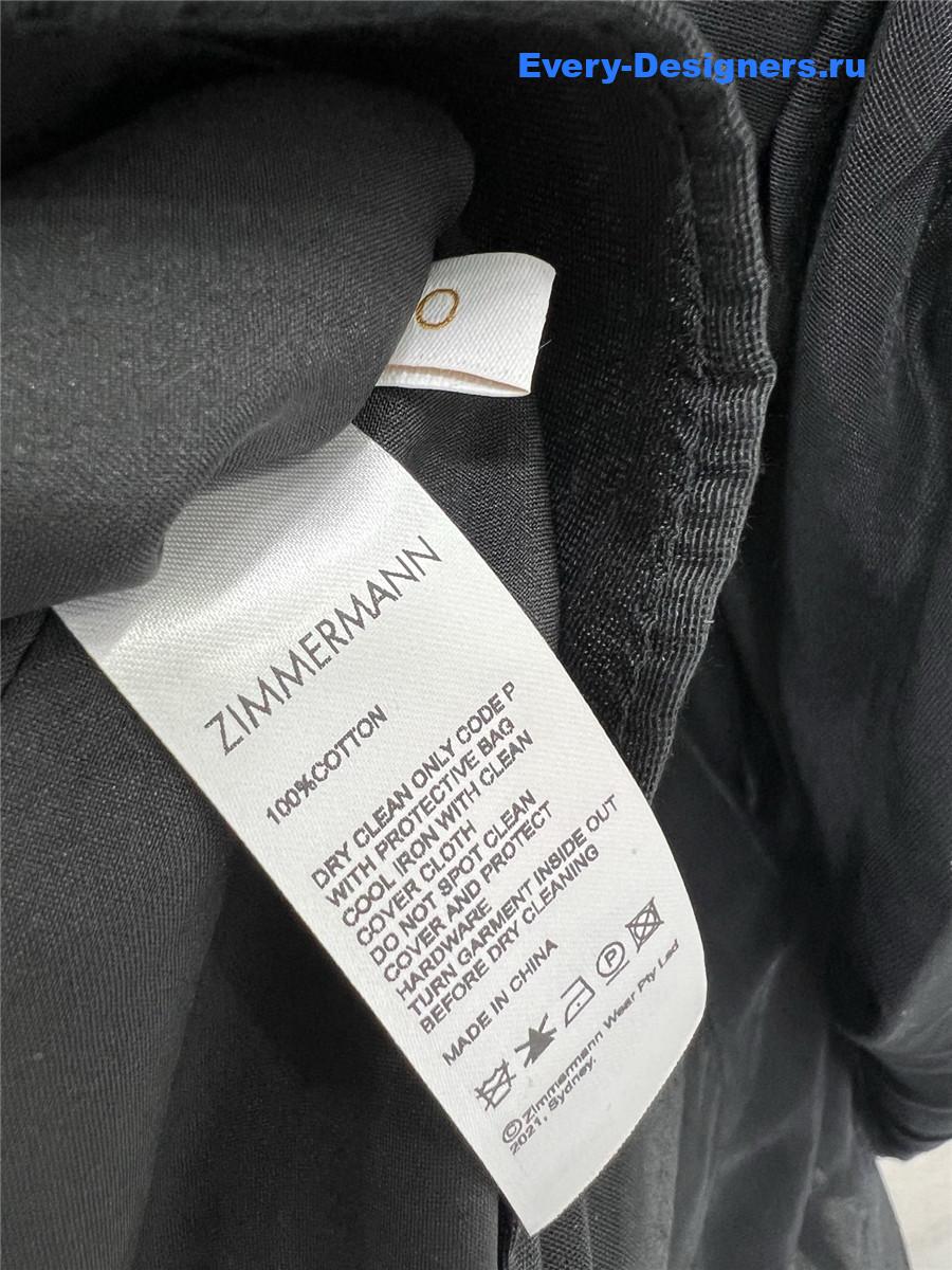 Zimm Illuminate Black Mini Dress