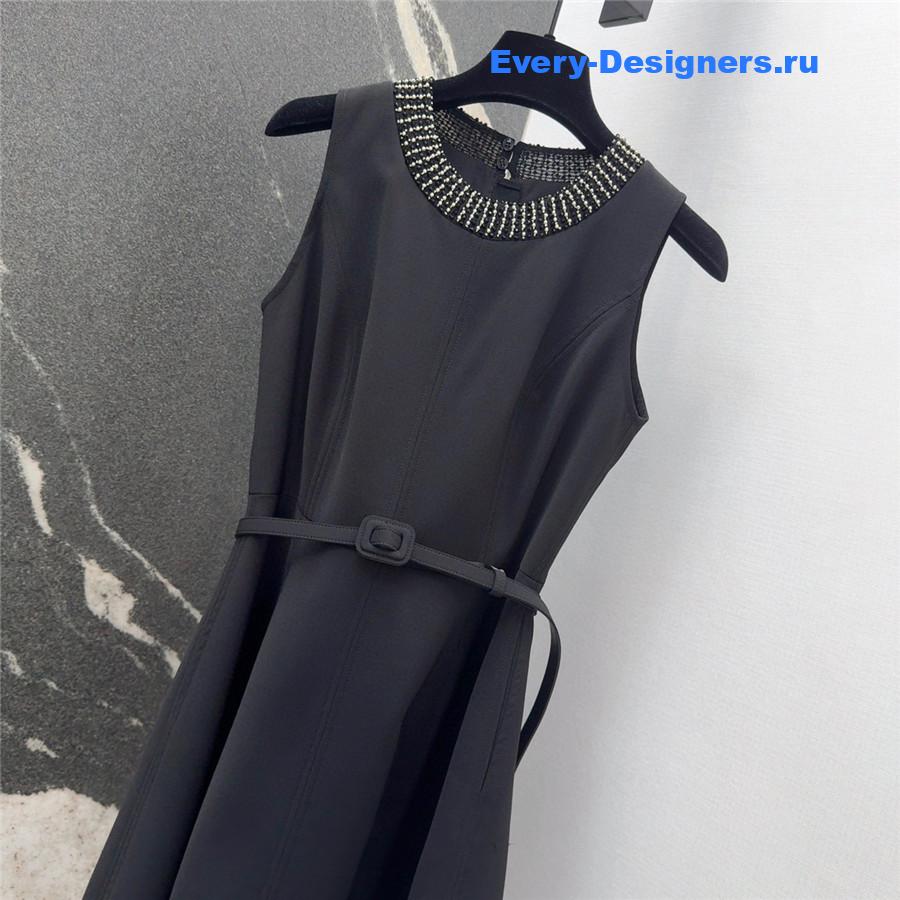 D10r cd beaded black dress
