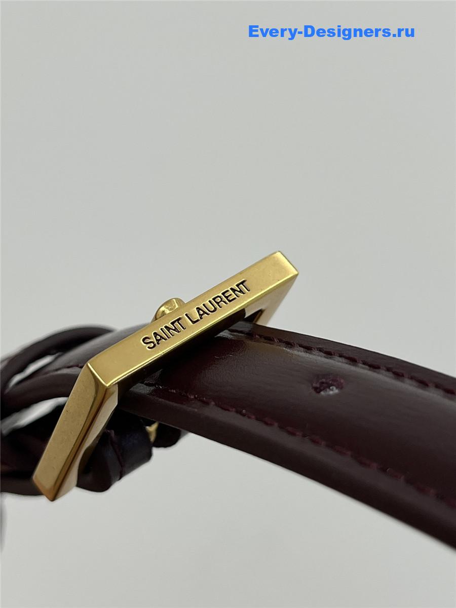 Sa1nt Lau*nt solferino medium leather shoulder bag