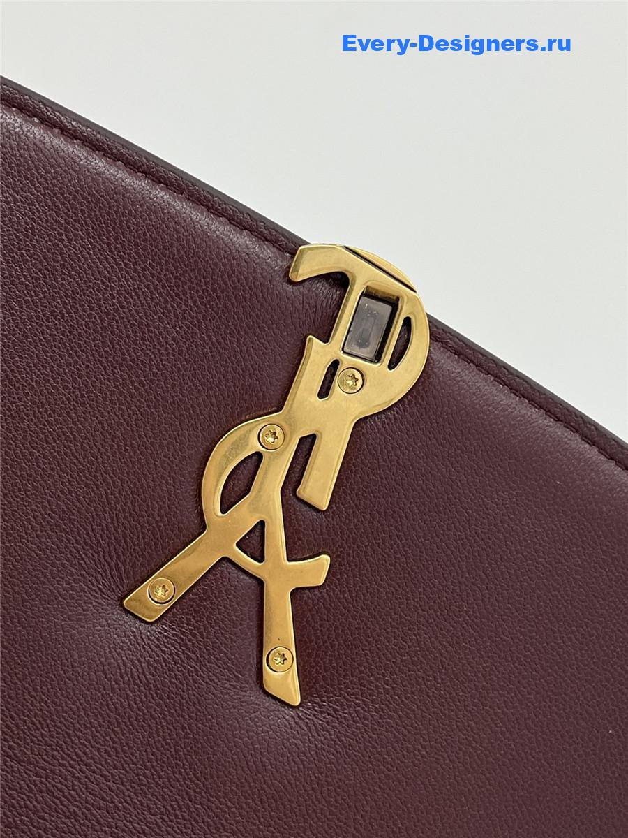 Sa1nt Lau*nt solferino medium leather shoulder bag