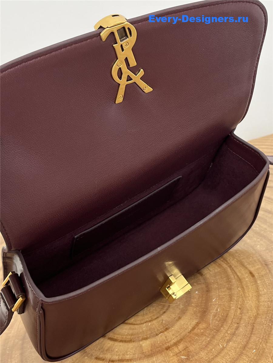 Sa1nt Lau*nt solferino medium leather shoulder bag