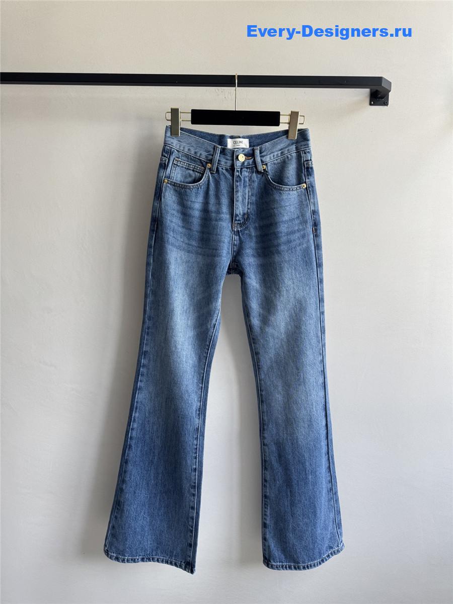 Ce1i*e light blue flared jeans