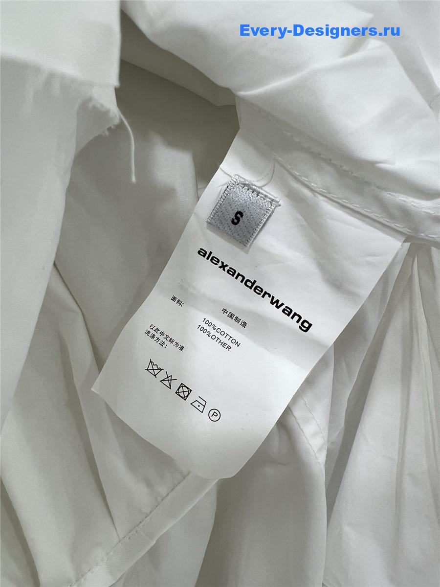 A1exa*der wang white shirt dress