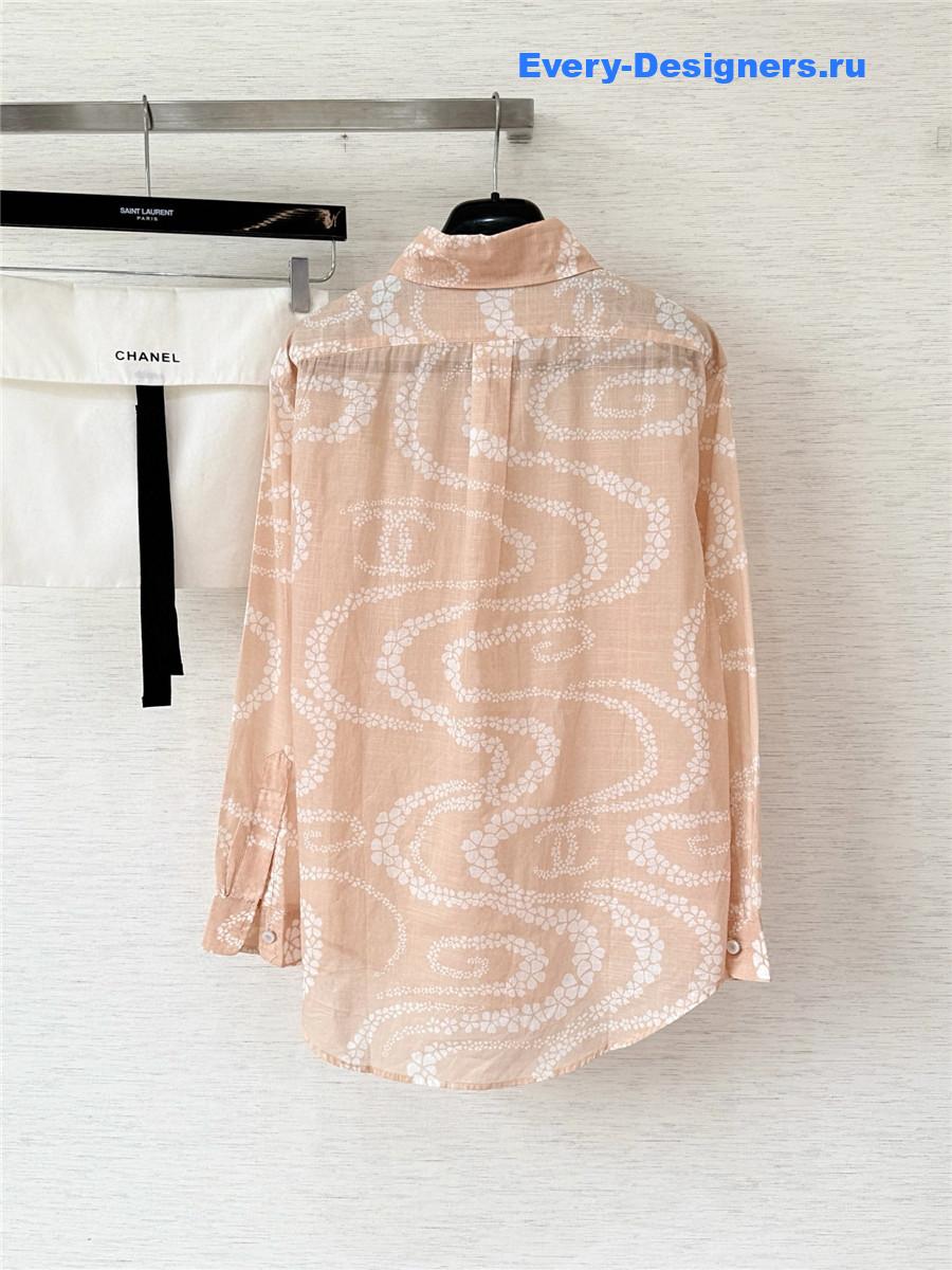 Ch**el coco beach beige shirt