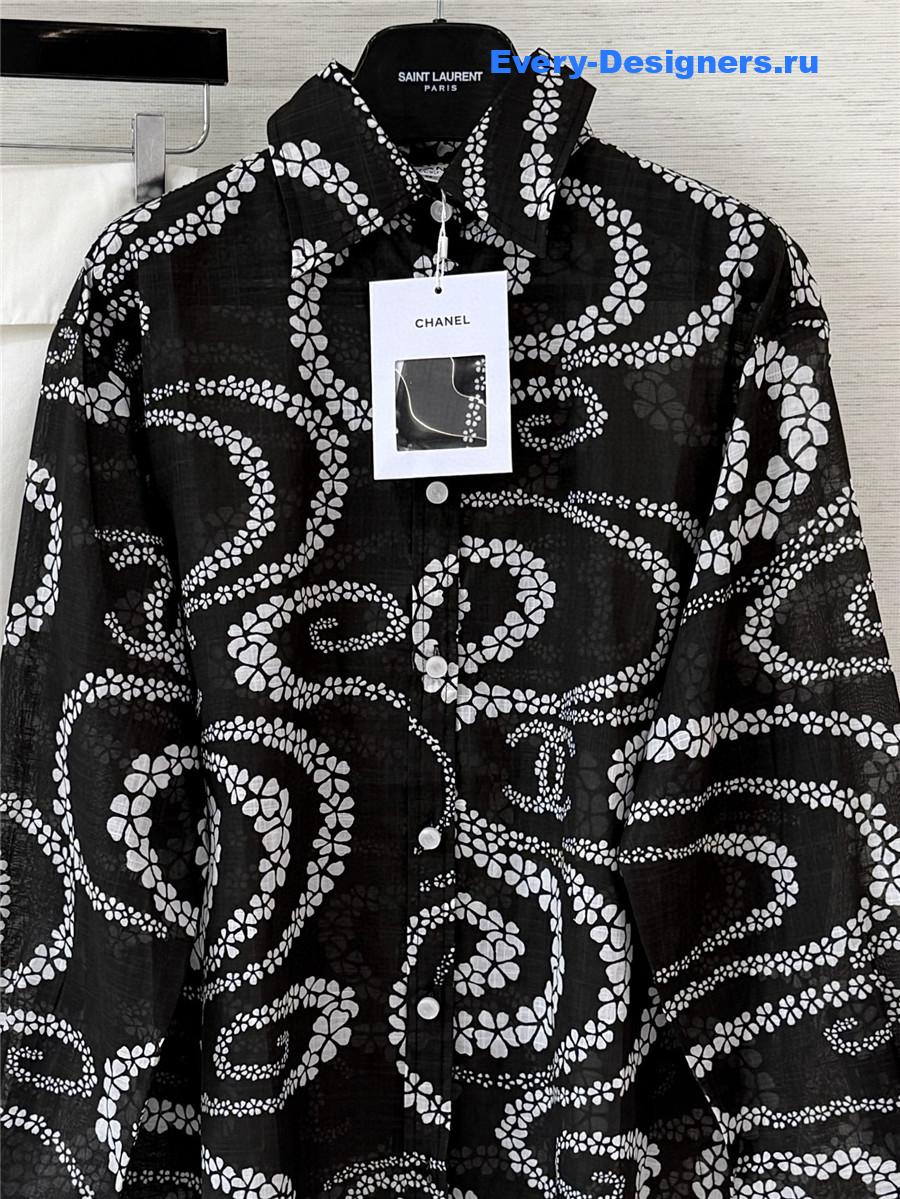 Ch**el coco beach black shirt