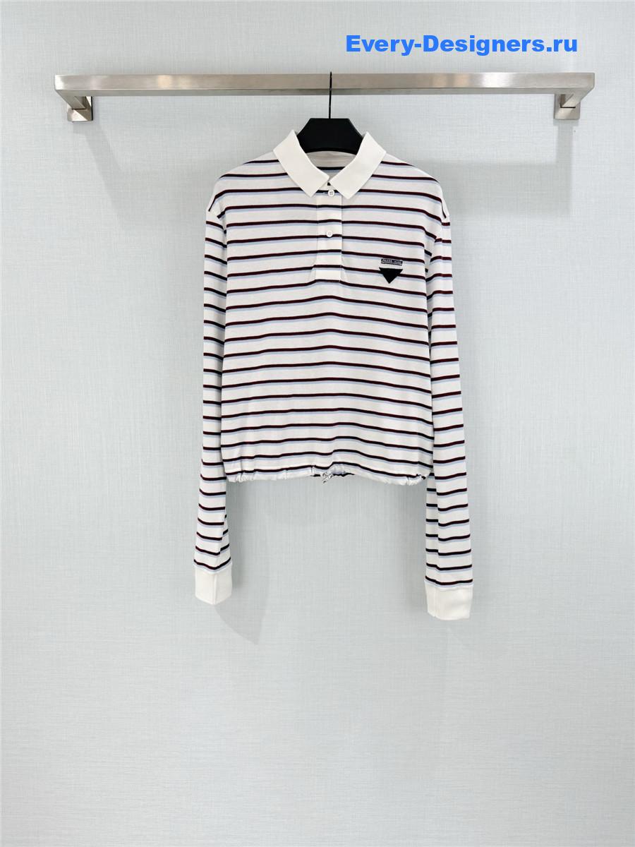 Pra*a striped tops shirts