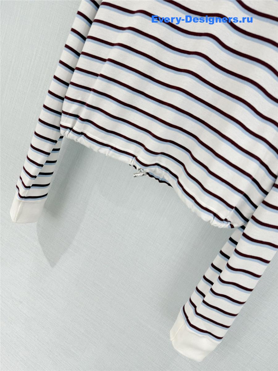 Pra*a striped tops shirts
