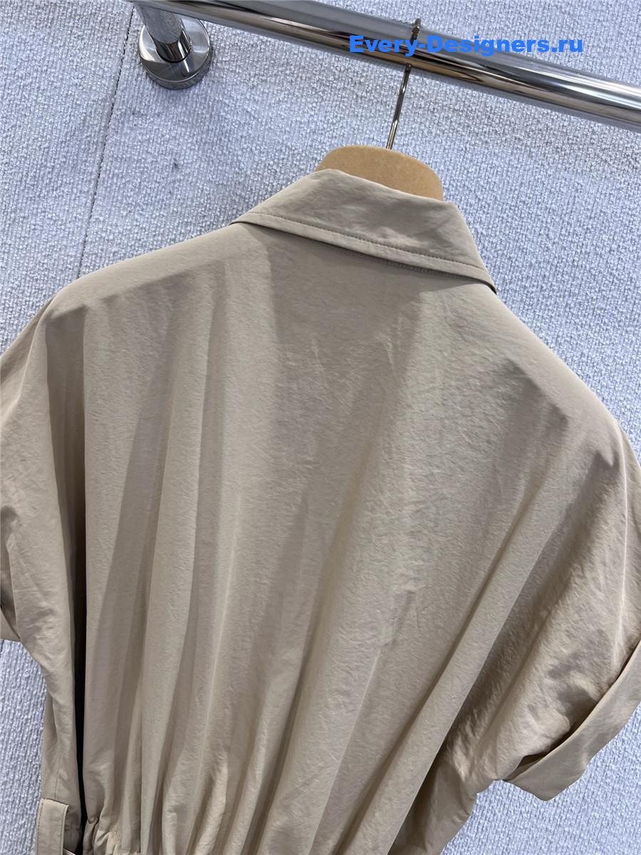 Miu Miu Natural Shirt Dress