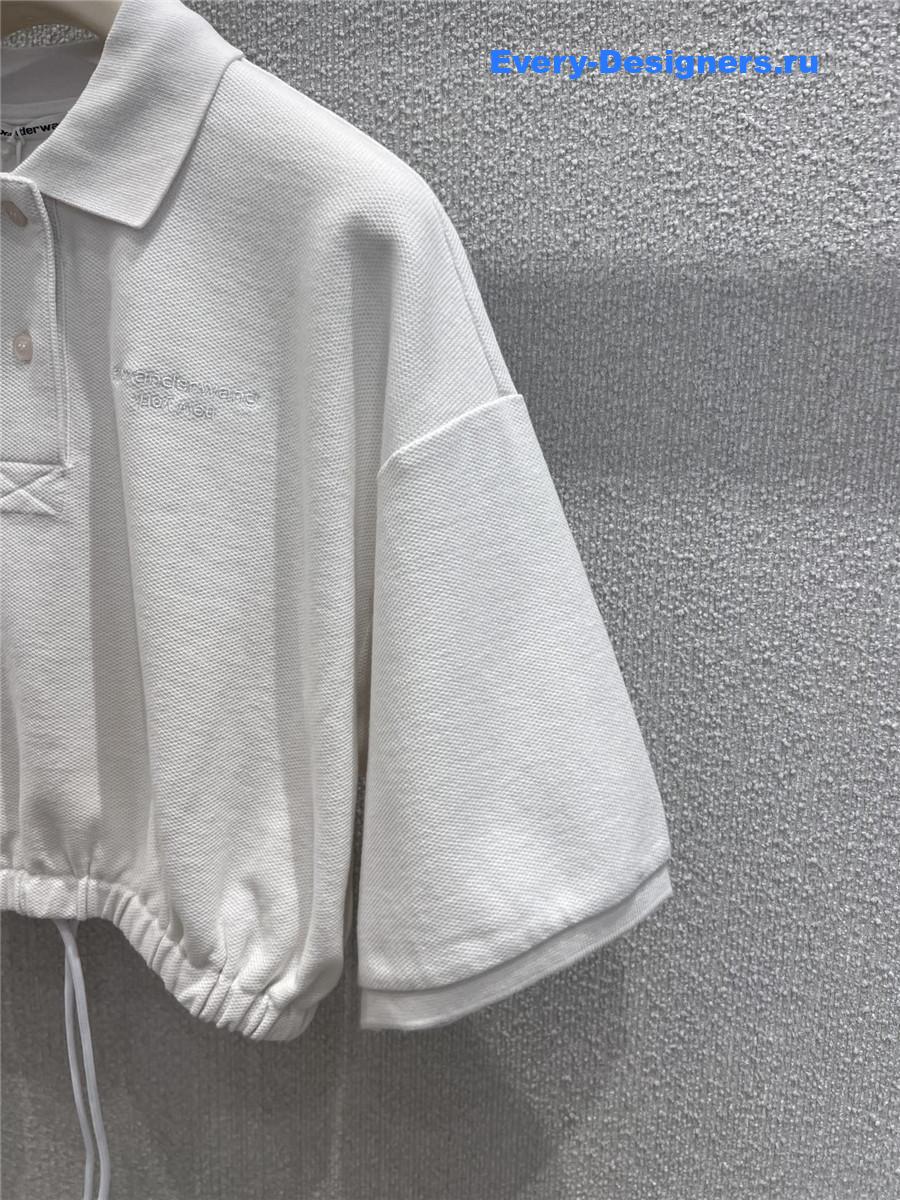 A1exa*der wang grey piqué set