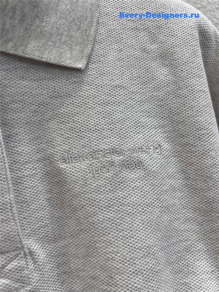 A1exa*der wang gray piqué set