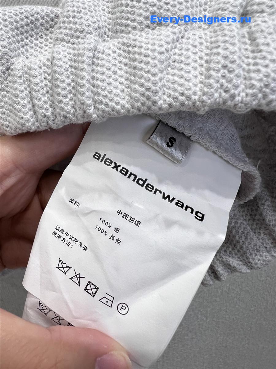 A1exa*der wang gray piqué set