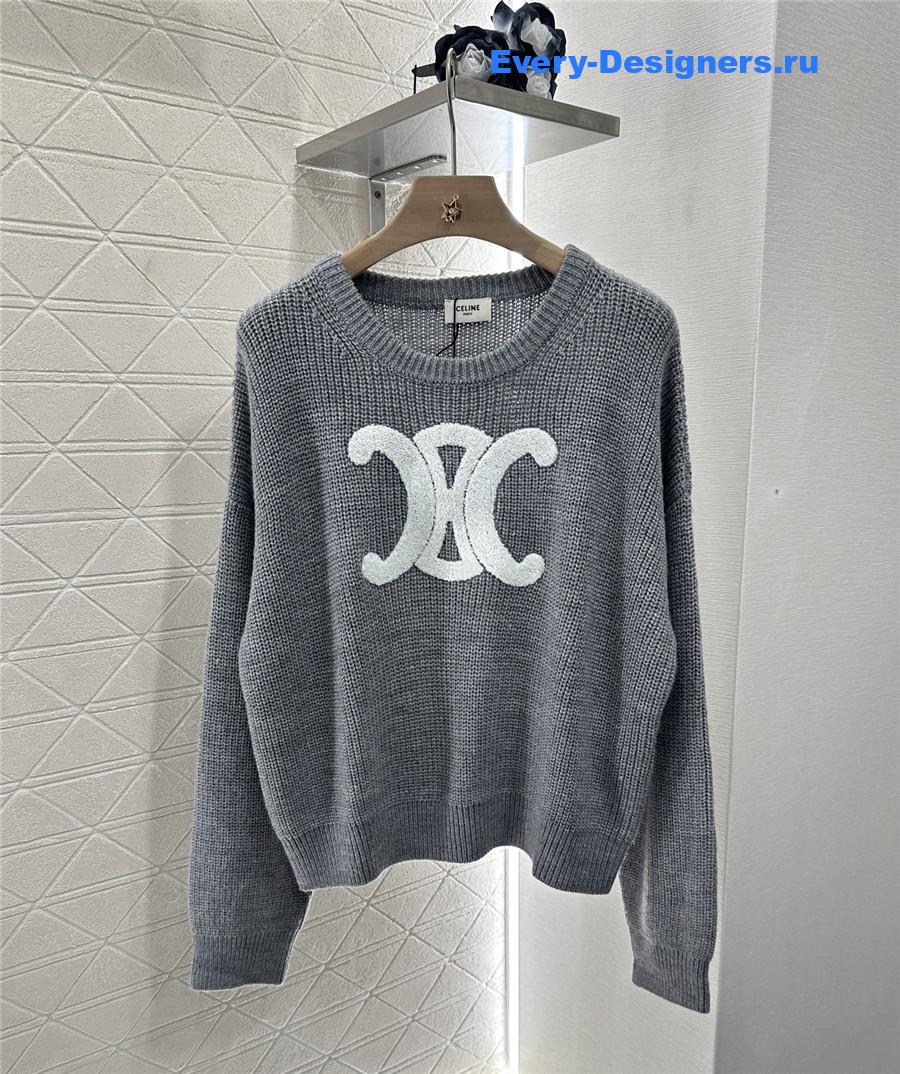 Ce1i*e triomphe gray sweater