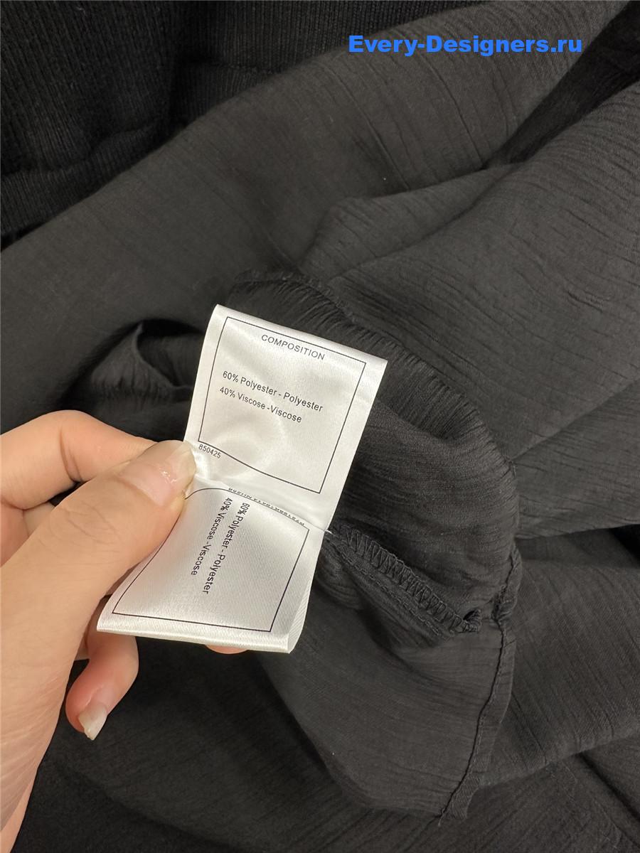 Ch**el knitted patchwork dress