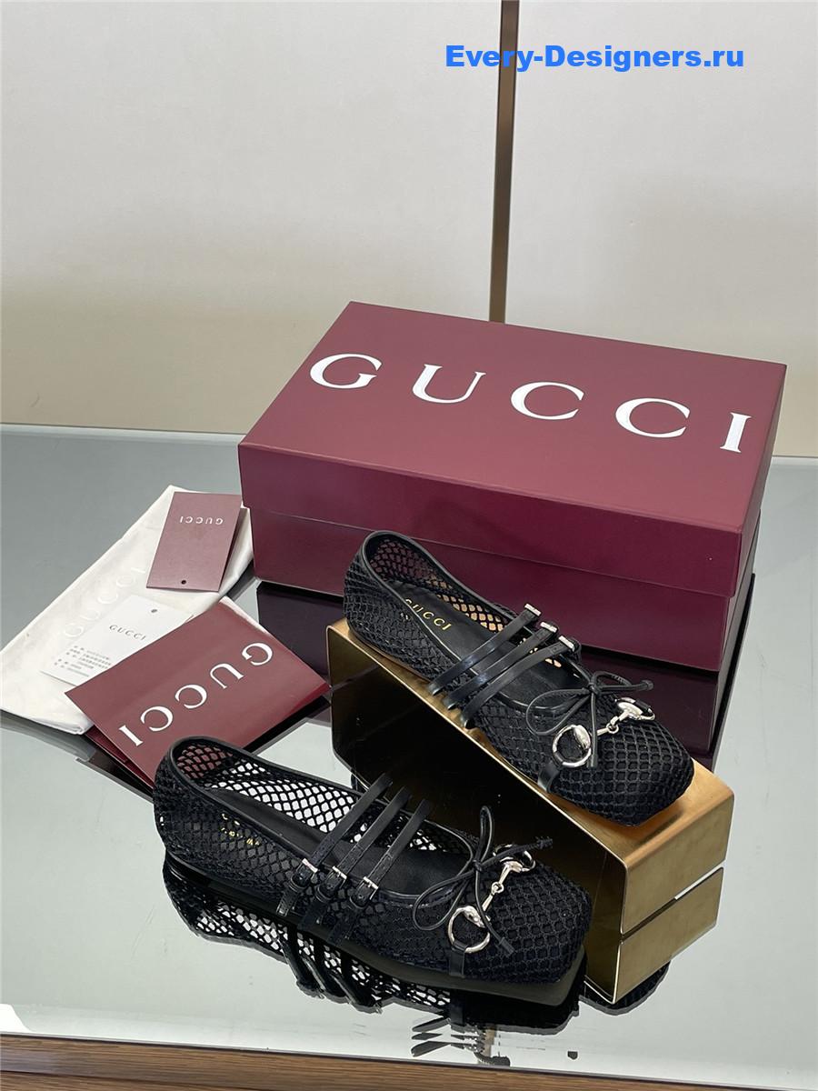 Gvc*1 women’s horsebit ballet flat in black