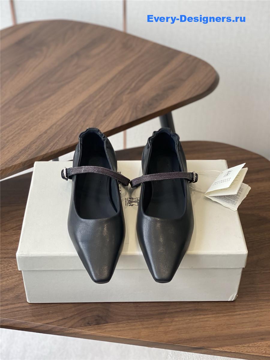 BC Black Mary Jane Flats