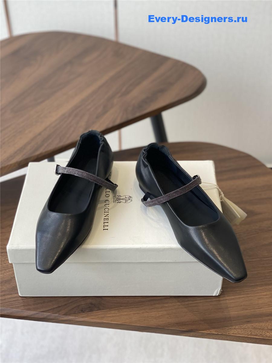 BC Black Mary Jane Flats