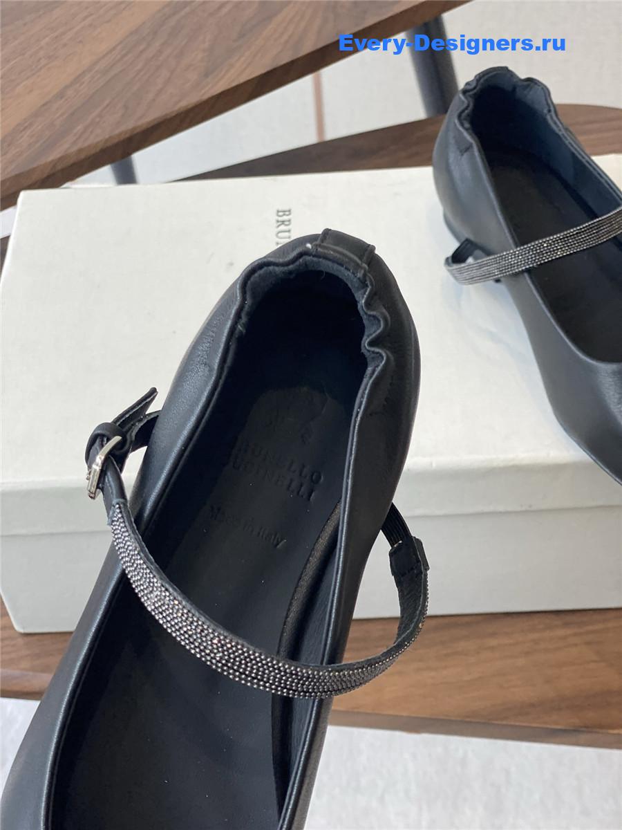 BC Black Mary Jane Flats