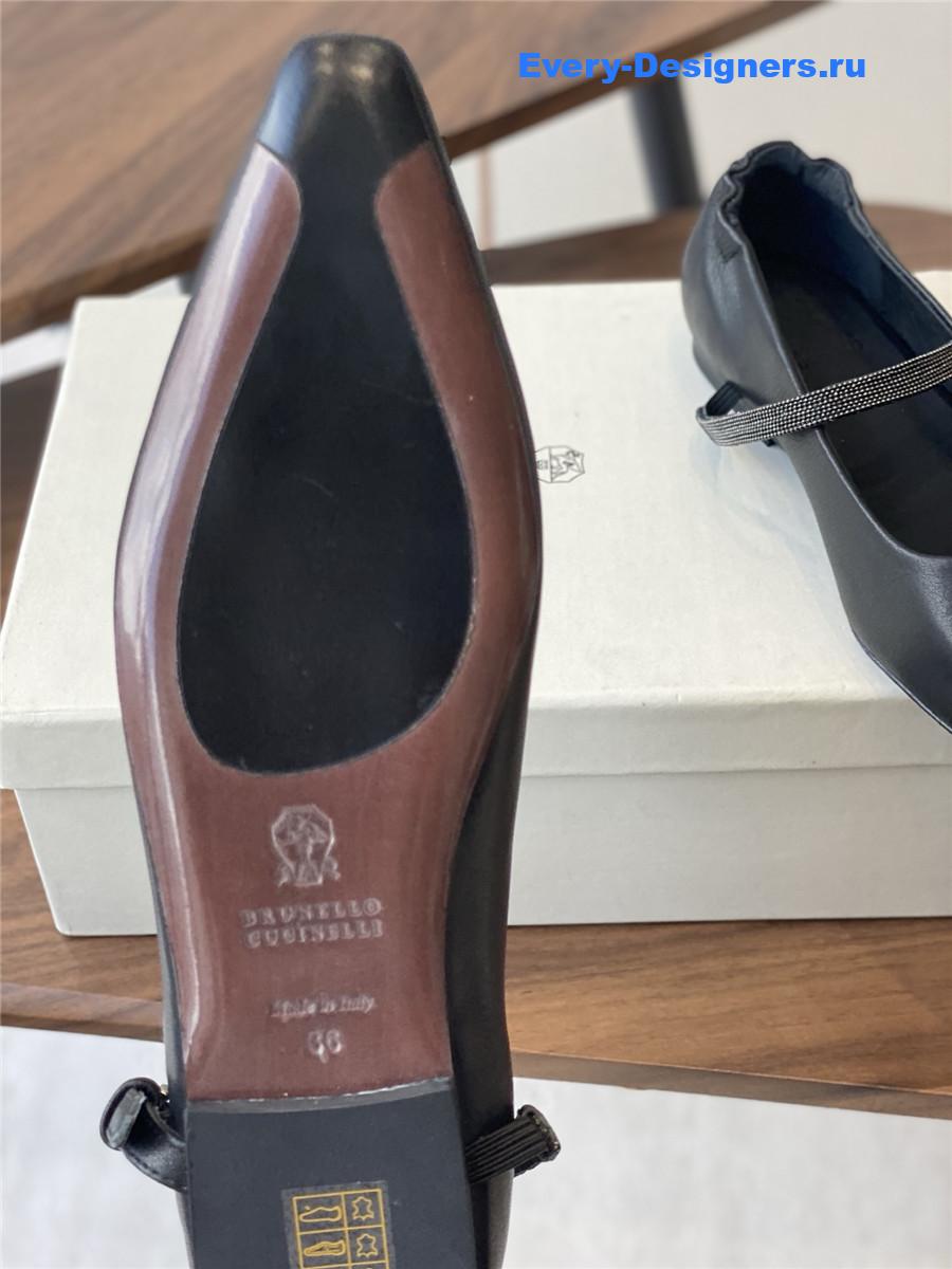 BC Black Mary Jane Flats