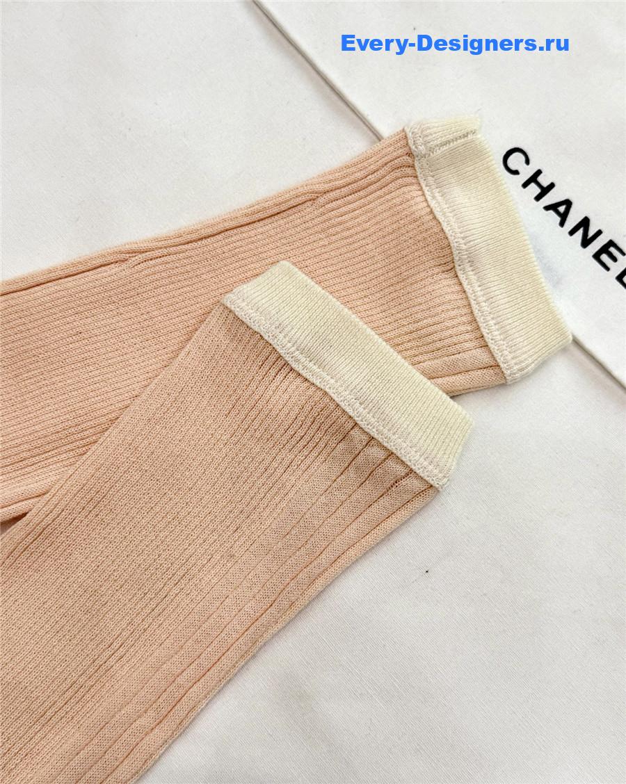 Ch**el orange rhinestone cardigan