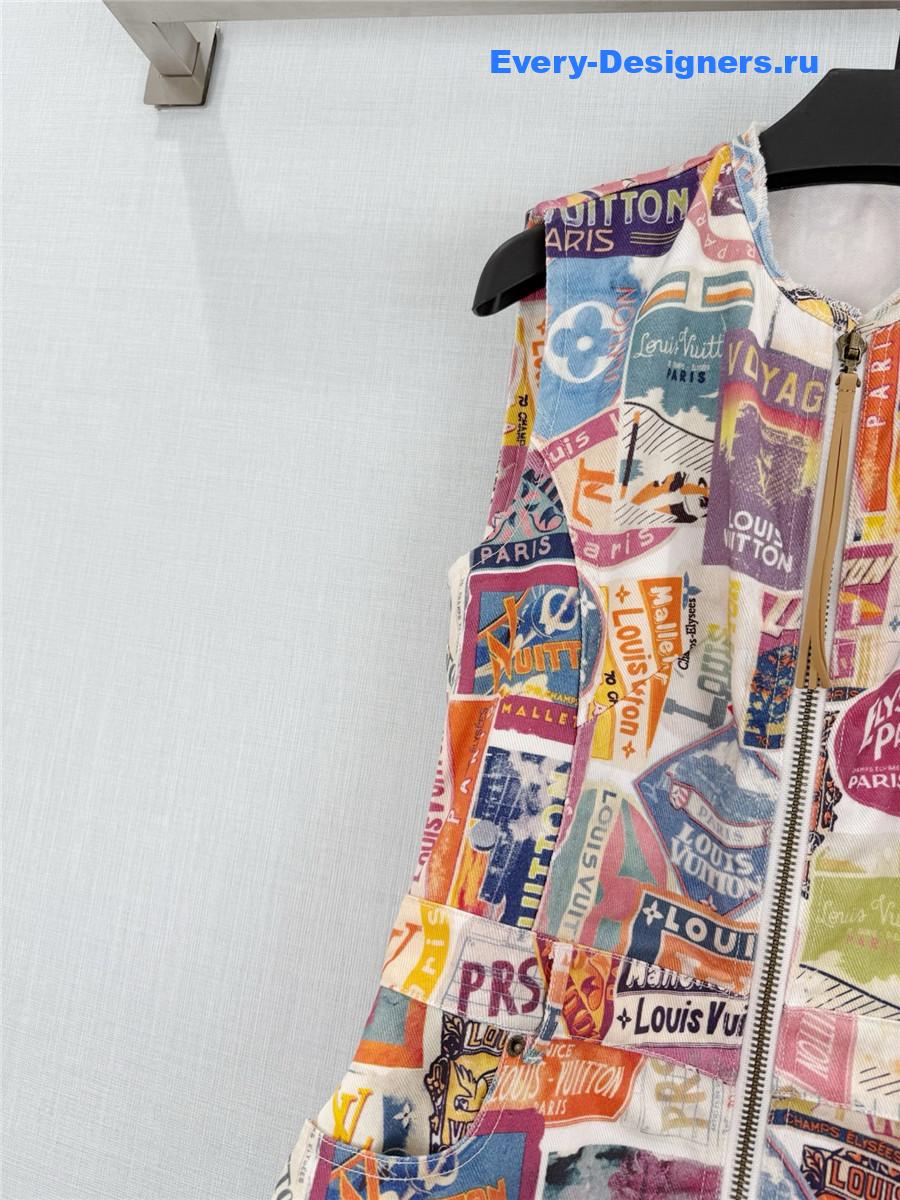 l0vis Vvtt0n travel patch dress