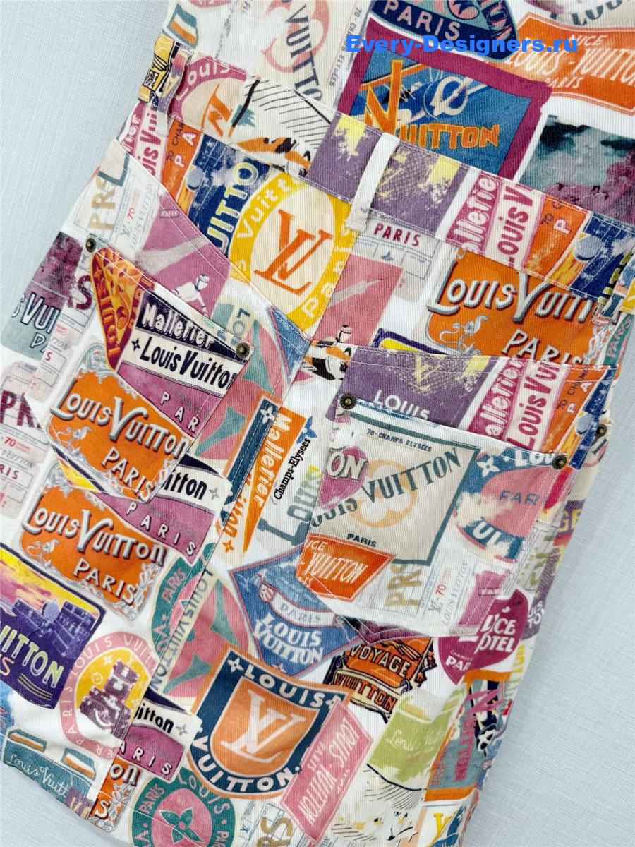 l0vis Vvtt0n travel patch dress