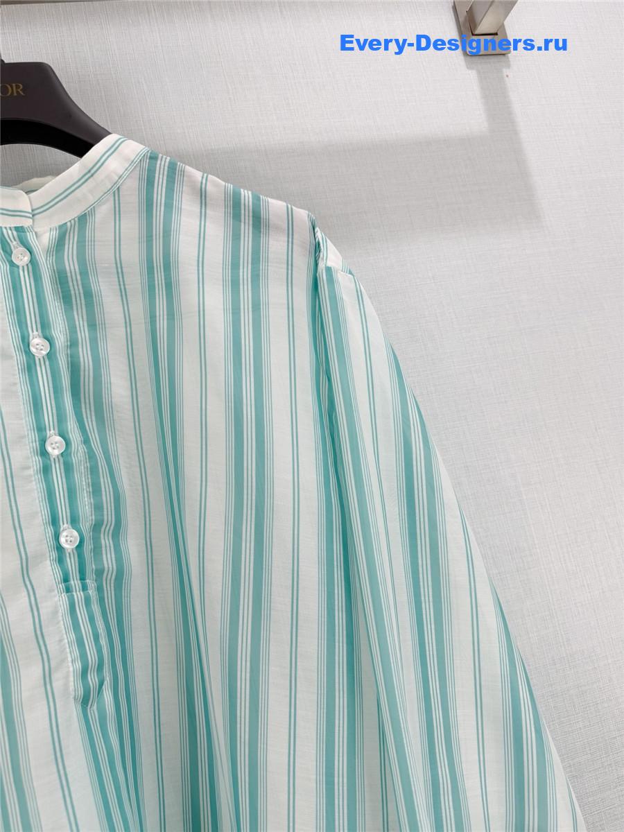 D10r D10riviera striped blouse