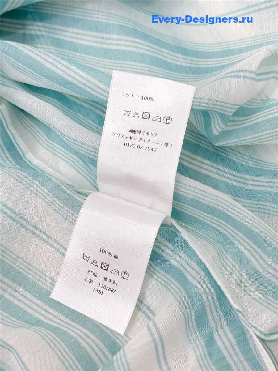 D10r D10riviera striped blouse