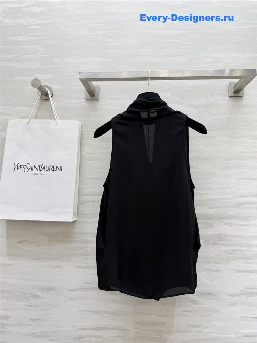 Sa1nt Lau*nt silk vest