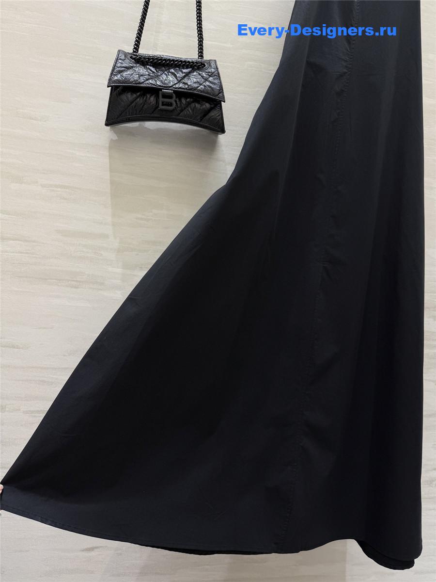 L0ew* black v-neck maxi dress