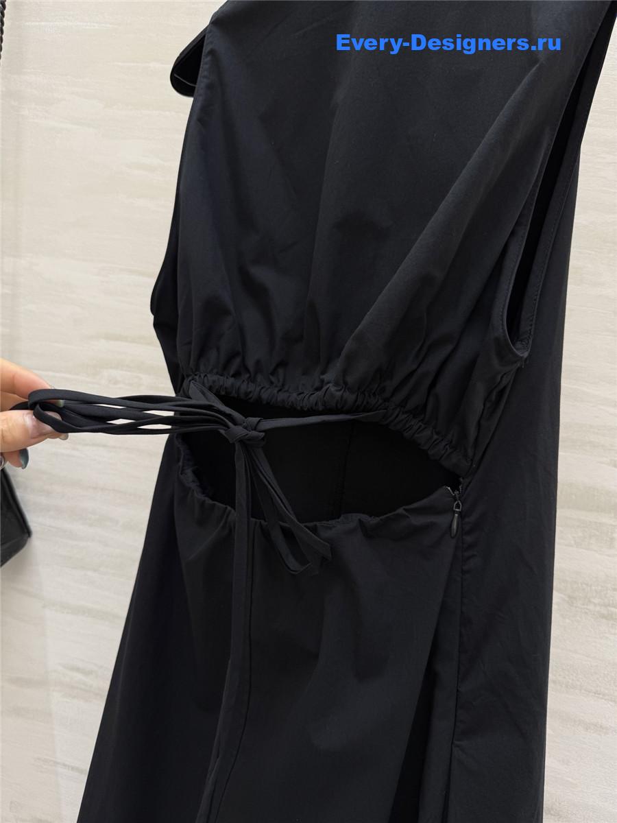 L0ew* black v-neck maxi dress