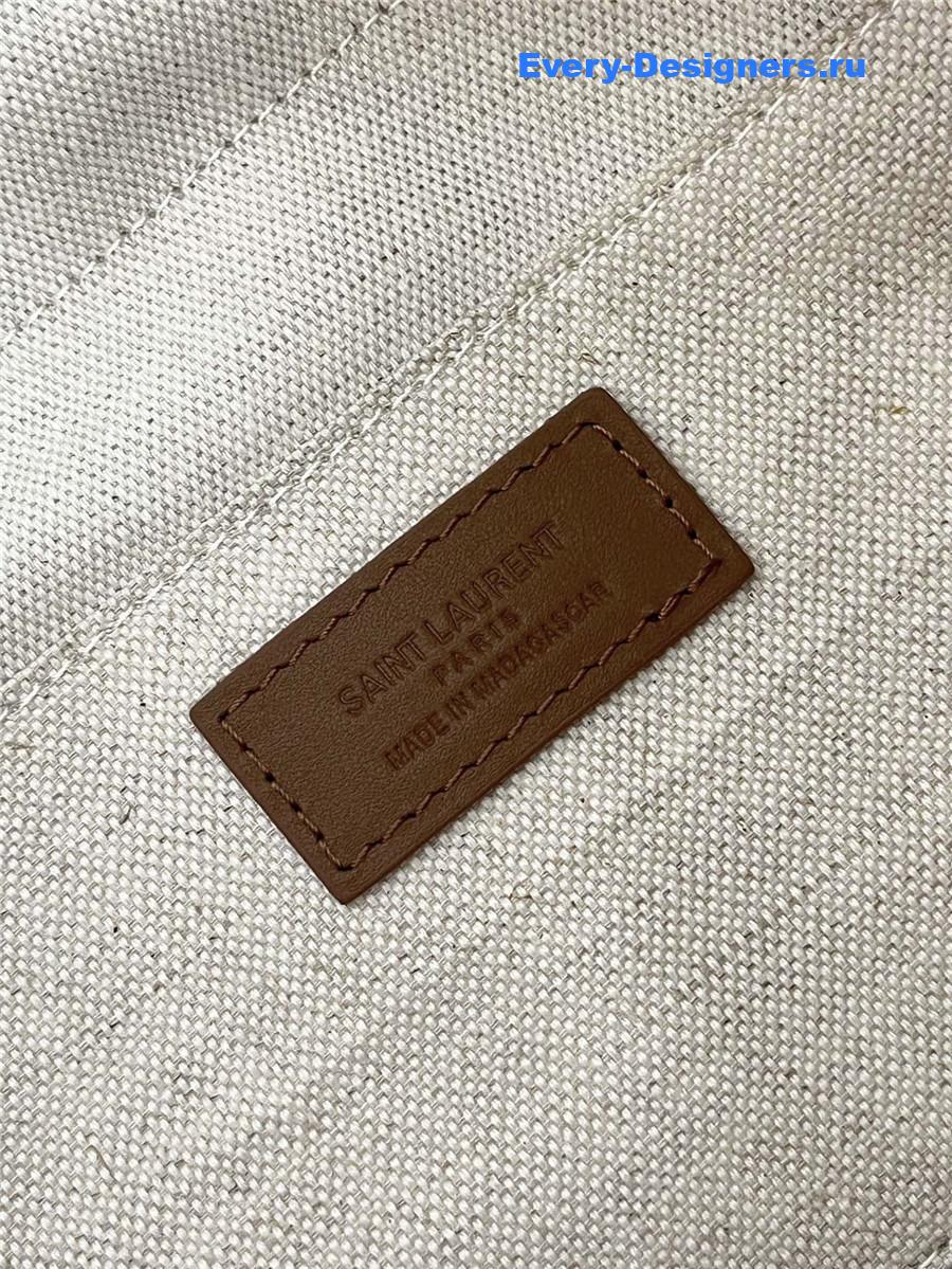 Sa1nt Lau*nt jamie raffia tote