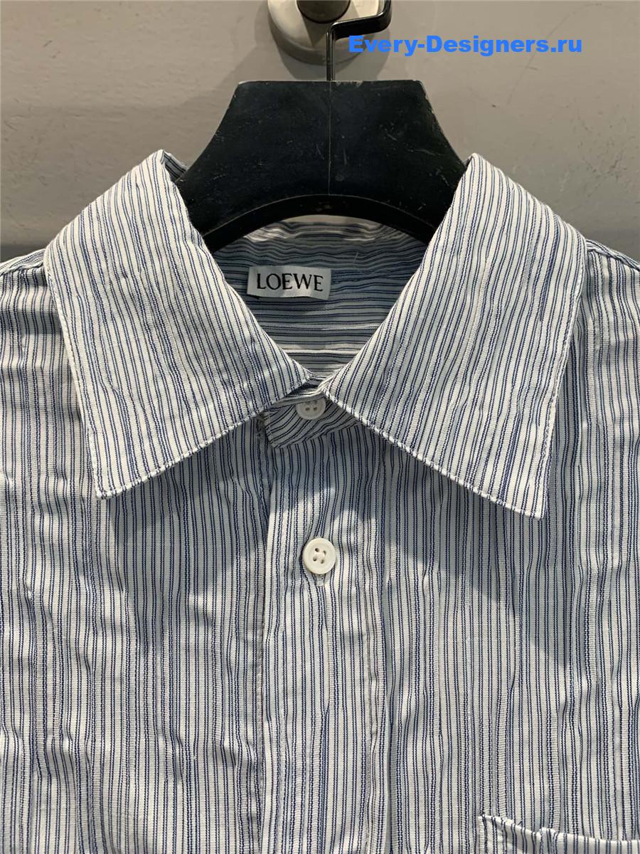 L0ew* paula’s ibiza pinstriped shirt