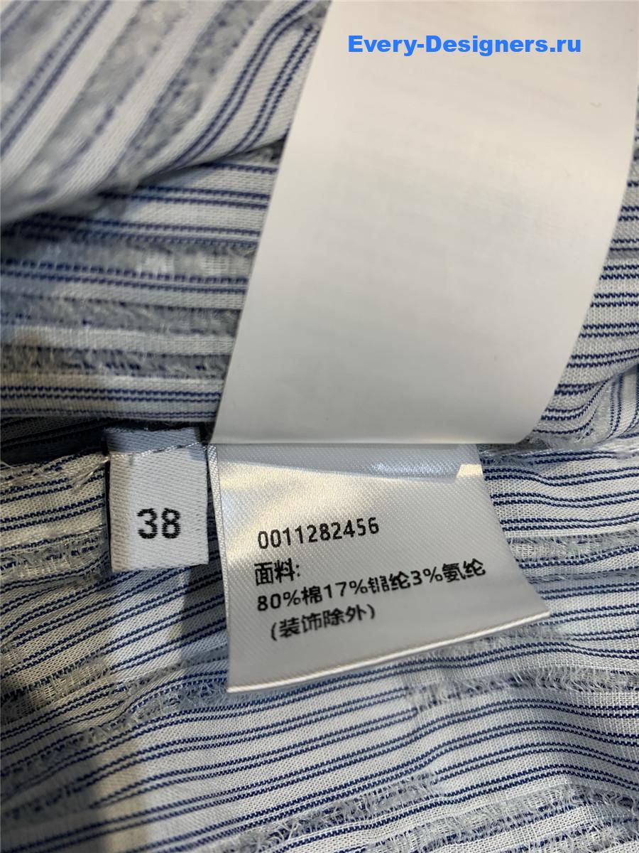 L0ew* paula’s ibiza pinstriped shirt