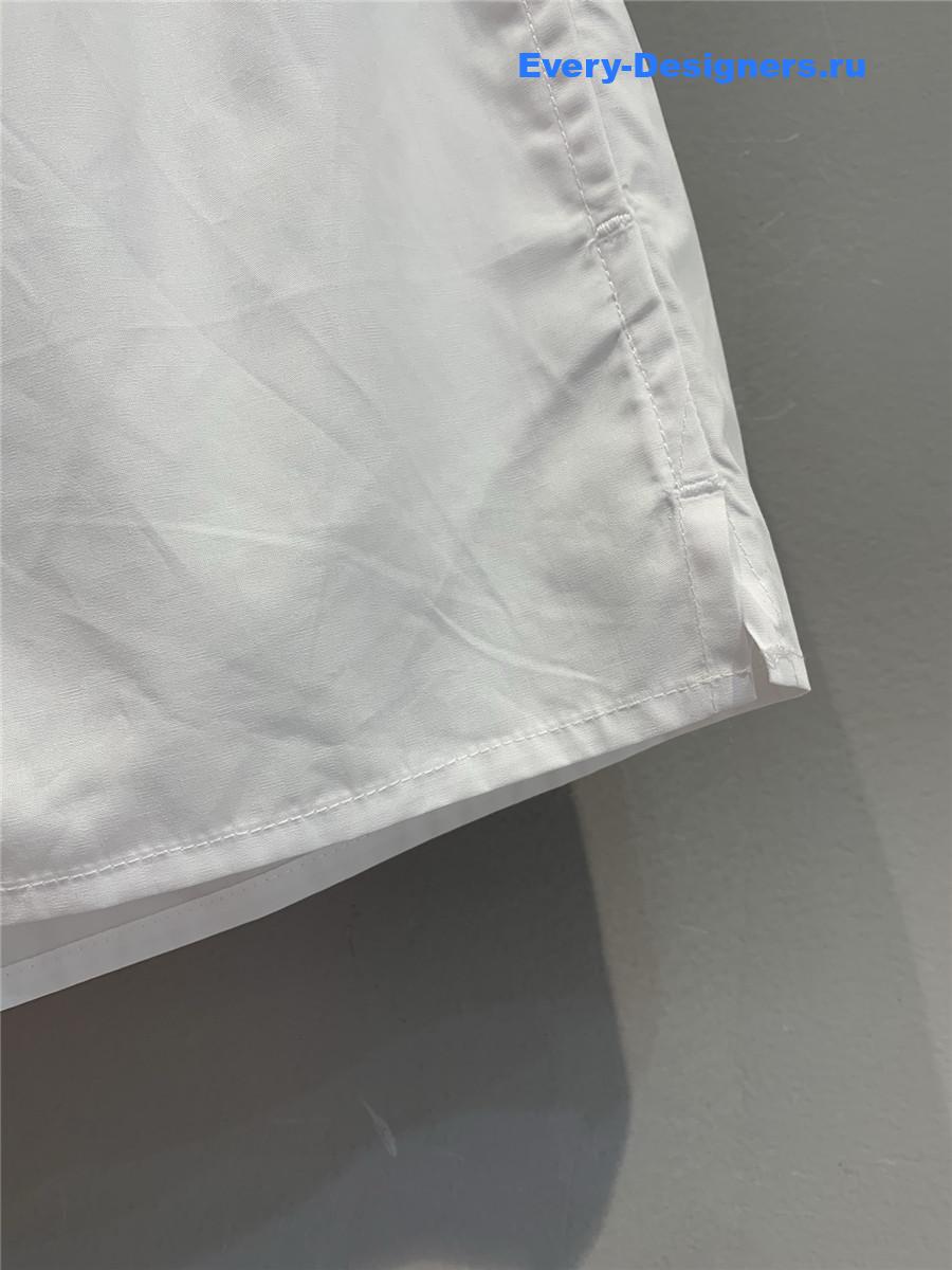 A1exa*der wang white cotton shorts