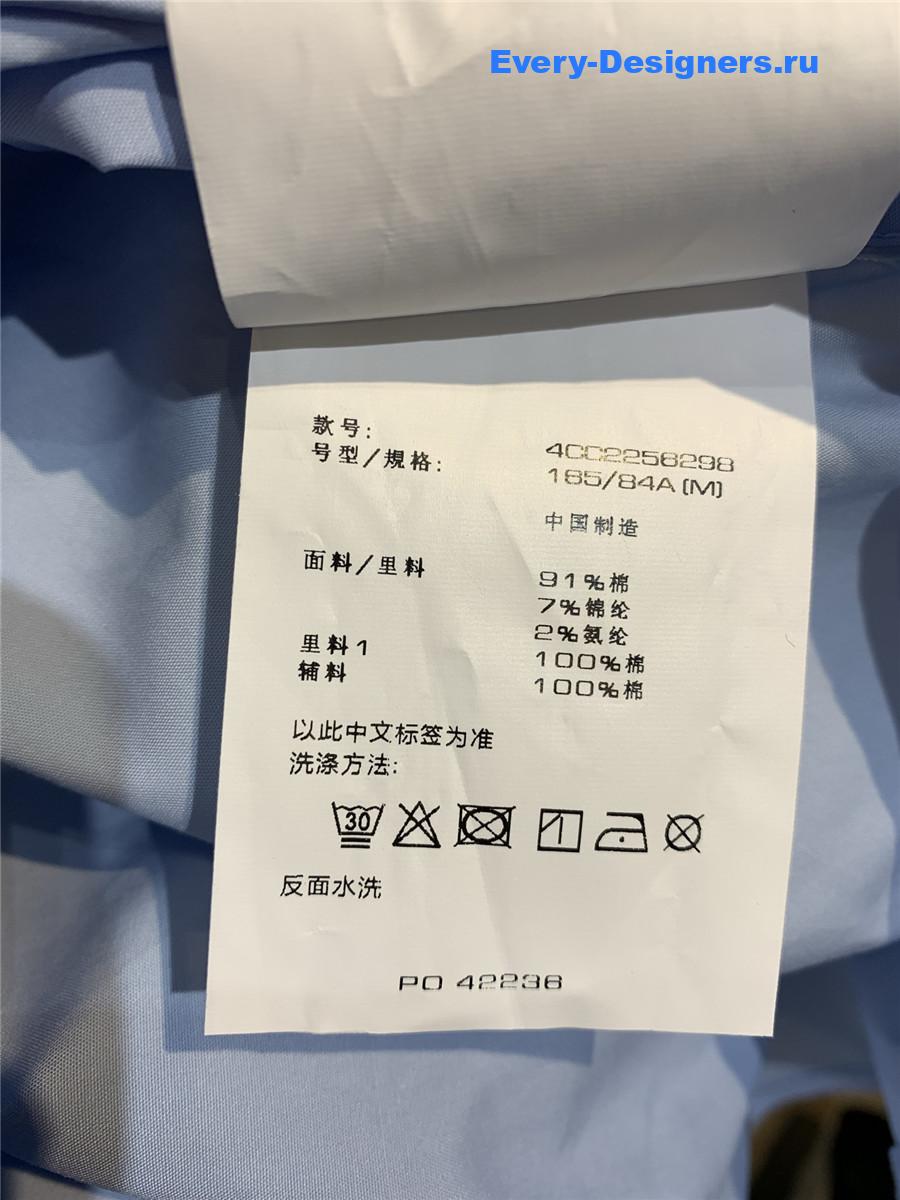 A1exa*der wang light blue rhinestone shirt